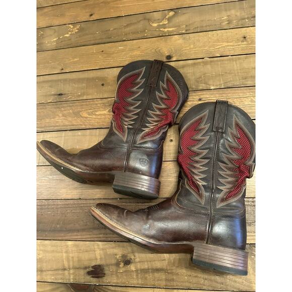 Ariat ATS Pro VentTEK Ultra Western Boot Barely Brown Men’s 9 1/2 D main image 5